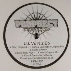 Kam & Damnation / Kaine - Kam & Damnation / Kaine - U.k vs. N.z EP - Prophecy Recordings