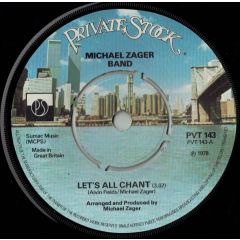 The Michael Zager Band - The Michael Zager Band - Let's All Chant - Private Stock