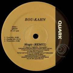 Bou Kahn / Egotrip Feat. Roger Sanchez - Bou Kahn / Egotrip Feat. Roger Sanchez - Magic (Remix) / DreamWorld (Remix) - Quark