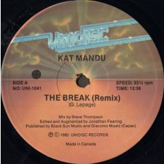 Kat Mandu - Kat Mandu - The Break (Remix) - Unidisc