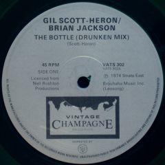 Gil Scott Heron - Gil Scott Heron - The Bottle - Champagne