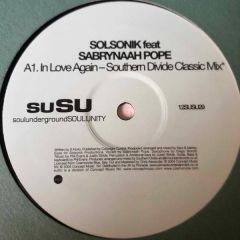 Solsonik Ft Sabrinaah Pope - Solsonik Ft Sabrinaah Pope - In Love Again - Susu