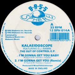 Kalaeidoscope - Kalaeidoscope - Out Of Control EP - Bass Sphere