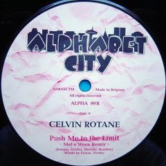 Celvin Rotane - Celvin Rotane - Push Me To The Limit - Volumex