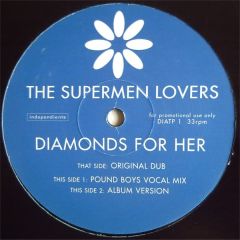 The Supermen Lovers - The Supermen Lovers - Diamonds For Her - Independiente