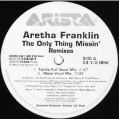 Aretha Franklin - Aretha Franklin - The Only Thing Missin' - Arista