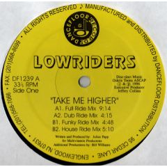 Lowriders - Lowriders - Take Me Higher - Dancefloor