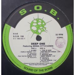 Deep One - Deep One - Untitled - S.O.B. (Sound Of The Bomb)