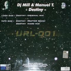 DJ Mill & Manuel T. - DJ Mill & Manuel T. - Destiny - UFO Recordings Limited