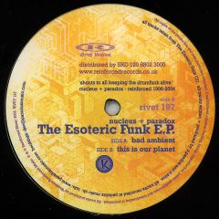 Nucleus & Paradox - Nucleus & Paradox - Esoteric Funk EP - Reinforced