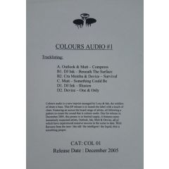 Various Artists - Various Artists - Colours EP - Colours Audio 1