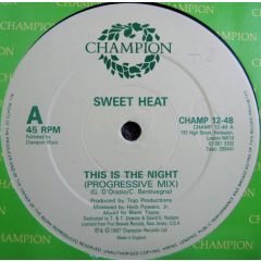 Sweet Heat - Sweet Heat - This Is The Night - Five Newark