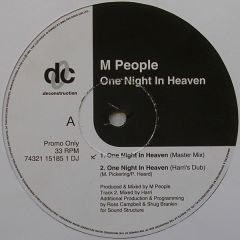 M People - M People - One Night In Heaven - Deconstruction