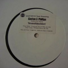 Gaston & Phillips Ft Neve - Gaston & Phillips Ft Neve - Insolacion (Disc 1) - POD