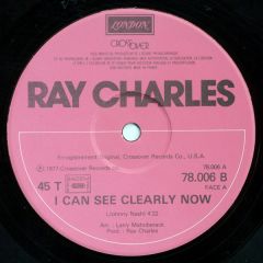 Ray Charles - Ray Charles - I Can See Clearly Now - London Records