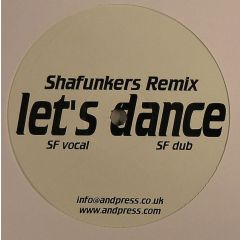 Shafunkers - Shafunkers - Let's Dance - White Sfunkers