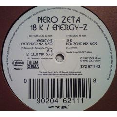 Piero Zeta - Piero Zeta - Energy-Z / 18 K - ZYX Music