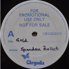Spandau Ballet  - Spandau Ballet  - Gold - Chrysalis