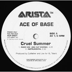 Ace Of Base - Ace Of Base - Cruel Summer - Arista