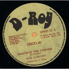 Errol Scorcher / Ansel Collins - Errol Scorcher / Ansel Collins - Roach In The Corner - D Roy Records
