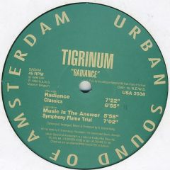Tigrinum - Tigrinum - Radiance - Urban Sound Of Amsterdam