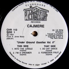 Cajmere - Cajmere - Under Ground Goodies Vol Ii - Clubhouse