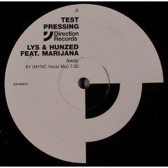 Lys & Hunzed Feat. Marijana - Lys & Hunzed Feat. Marijana - Away - Direction Records