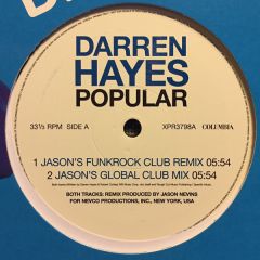 Darren Hayes - Darren Hayes - Popular (Disc 2) (Remixes) - Columbia