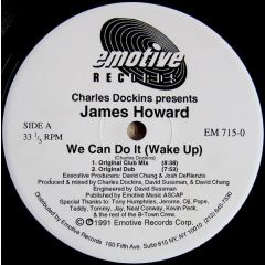James Howard - James Howard - We Can Do It (Wake Up) - Emotive