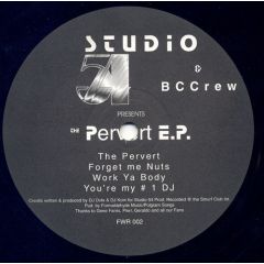 Studio 54 Presents Bccrew - Studio 54 Presents Bccrew - Pervert EP - Farris Wheel
