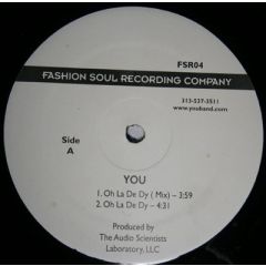You Band - You Band - You - Fashion Soul Recording Company