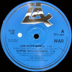 WAR - WAR - Low Rider (Remix) - LAX Records