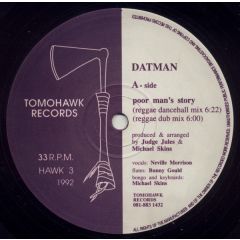 Dattman - Dattman - Poor Man's Story - Tomohawk Records