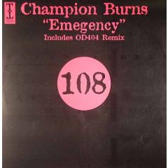 Champion Burns - Champion Burns - Emergency - Tripoli Trax
