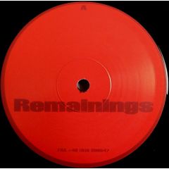 Adam Beyer - Adam Beyer - Remainings - Code Red