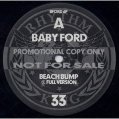 Baby Ford - Baby Ford - Beach Bump - Rhythm King