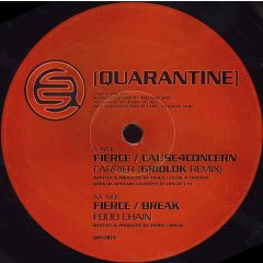 Fierce & C4C / Fierce & Break - Fierce & C4C / Fierce & Break - Carrier (Gridlok Rmx) / Foodchain - Quarantine