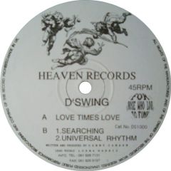 D'Swing - D'Swing - Love Times Love - Heaven Records