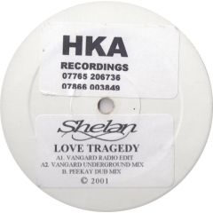 Shelan - Shelan - Love Tragedy - HKA Recordings