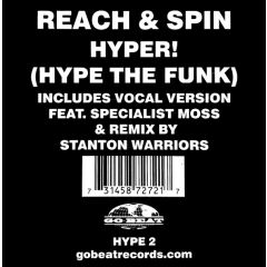 Reach & Spin - Hyper! (Hype The Funk) - Go! Beat