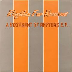 Rhythm For Reasons - Rhythm For Reasons - Statement Of Rhythms EP - Formation