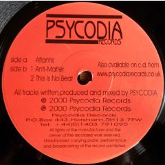 Psycodia - Psycodia - Atlantis - Psycodia Records