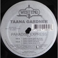 Taana Gardner - Taana Gardner - Paradise Express - West End