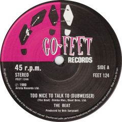 The Beat  - The Beat  - Too Nice To Talk To - Go Feet