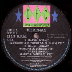 Morenas - Morenas - Hazme Sonar - DFC