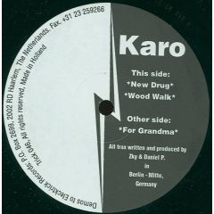 Karo - Karo - Untitled - Elecktrick Records
