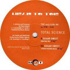 Total Science - Total Science - Sugar Sweet - Head To Toe