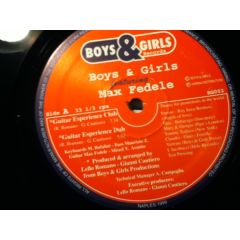 Boys & Girls Featuring Max Fedele - Boys & Girls Featuring Max Fedele - Guitar Esperience - Boys & Girls Records