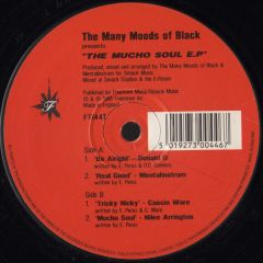 The Many Moods Of Black - The Many Moods Of Black - The Mucho Soul E.P. - Freetown Inc