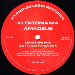 Kleptomania - Kleptomania - Amadeus - Hypno-Genesis